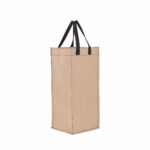 HO 121 PORTABOTELLA VINOTECA  (NEGRO / KRAFT)