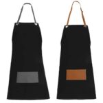 HO 083 DELANTAL CUCINE  (NEGRO/CAFE / LONETA) - Imagen 3