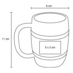 T 128 BEBIDAS PILSEN  (PLATA / ACERO INOXIDABLE) - Imagen 2