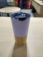 T 229 BEBIDAS TAKE  (BLANCO / ACERO INOXIDABLE/BAMBÚ) - Imagen 5
