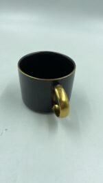 HO 054 TAZA CAPUCCINO  (NEGRO / CERÁMICA / METAL) - Imagen 10