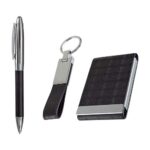 61200 - SET PRINCE (NEGRO / CURPIEL / METAL)