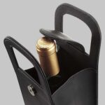 86300 - ESTUCHE PARA VINOS MOLORI (NEGRO / CURPIEL) - Imagen 2