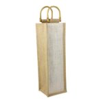 86400 - ESTUCHE PARA VINOS PALERMO (BEIGE / YUTE)