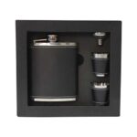 87200 - LICORERA BRISTOL (NEGRO / ACERO INOXIDABLE / CURPIEL) - Imagen 4