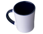 TAZA CONICA BICOLOR 14 OZ BICOLOR ARLES A2154 COBALTO (Cerámica)