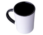TAZA CONICA BICOLOR 14 OZ BICOLOR ARLES A2154 NEGRO (Cerámica)