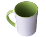 TAZA CONICA BICOLOR 14 OZ BICOLOR ARLES A2154 VERDE CLARO (Cerámica)
