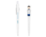 BOLÍGRAFO DE PLÁSTICO DR. PEN A2160 BLANCO (Plástico) - Imagen 3