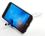 BOLÍGRAFO DE PLÁSTICO CON TOUCH HOLDER A2246 AZUL (Plástico) - Imagen 2