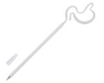 BOLÍGRAFO DE PLÁSTICO STOMACH A2276 BLANCO (Plástico)