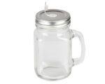 TARRO DE VIDRIO 450 ml FIZZ A2281 TRANSPARENTE SIN POPOTE (Vidrio / Aluminio)