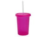 VASO DE PLÁSTICO OLAS A2341 ROSA (Plástico PP)