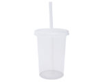 VASO DE PLÁSTICO OLAS A2341 TRANSPARENTE (Plástico PP)