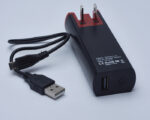 BATERÍA PORTÁTIL CON ADAPTADOR DE LUZ CAP. 2200 mAh ORSON A2361 ROJO (Plástico ABS) - Imagen 2
