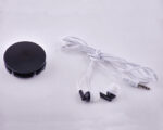 AUDÍFONOS CON CLIP Y BASE PARA CABLES MELODY A2392 AZUL (Plástico PVC) - Imagen 2