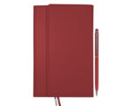 AGENDARIO PERSONAL MADISON A2428 ROJO (Agendario: Poliuretano // Bolígrafo: Aluminio)