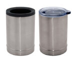 TERMO PORTA LATAS DE ACERO INOXIDABLE DE 360 ML. CROP A2429 PLATA (Acero inoxidable)