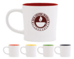 TAZA BICOLOR 11 OZ CYLIN A2435 AMARILLO (Cerámica) - Imagen 3