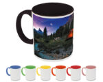 TARRO BICOLOR DE SUBLIMACIÓN 11 OZ ALINE A2463 AZUL (Cerámica) - Imagen 3