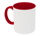 TARRO BICOLOR DE SUBLIMACIÓN 11 OZ ALINE A2463 ROJO (Cerámica)
