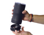 TERMO PORTA LATAS DE ACERO INOXIDABLE DE 350 ML. DEUX A2468 PLATA (Acero inoxidable 304) - Imagen 2