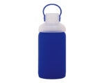 CILINDRO DE VIDRIO BOROSILICATO SILY A2469 AZUL (CILINDRO: Vidrio Borosilicato // Funda: Silicón)