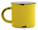 TAZA BICOLOR 14 OZ VINTAGE A2471 AMARILLO (CERÁMICA / A2471.07 /  ARTICULOS PROMOCIONALES)