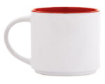 TAZA BICOLOR 15 OZ BABEL A2472 ROJO (Cerámica)
