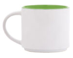 TAZA BICOLOR 15 OZ BABEL A2472 VERDE CLARO (Cerámica)