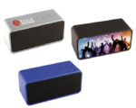 BOCINA BLUETOOTH MANOS LIBRES AMBIENT A2488 PLATA (Plástico ABS) - Imagen 3