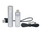 KIT DE ACCESORIOS CON BATERÍA PORTÁTIL CAP. 2200 mAh SAVE A2494 NEGRO (Plástico ABS / EVA) - Imagen 2