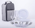 SET PORTÁTIL UTENSILIOS LETSGO A2515 GRIS (Poliéster 600D) - Imagen 2