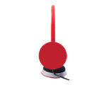 AUDÍFONOS DE DIADEMA CON ALMOHADILLAS PROTECTORAS AURA A2559 ROJO (Plástico ABS)