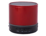 BOCINA BLUETOOTH MANOS LIBRES CON LUZ SILK A2561 ROJO (Metal)