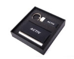ESTUCHE EJECUTIVO SINATRA A2579 NEGRO (Poliuretano / Metal) - Imagen 2