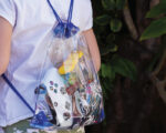 MORRAL TRANSPARENTE DISPORT A2586 AZUL (Plásstico PVC) - Imagen 2