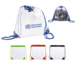 MORRAL TRANSPARENTE DISPORT A2586 AZUL (Plásstico PVC) - Imagen 3