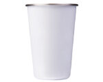 VASO DE ACERO INOX. DE SUBLIMACIÓN 450 ML. JULL A2614 BLANCO (Acero Inoxidable)