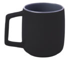 TAZA BICOLOR MATE 14 OZ ELVIS A2633 NEGRO (Cerámica)