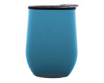 TERMO DE 350 ML. AKON A2636 AZUL CLARO (Acero Inoxidable / Plástico)