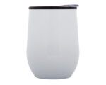 TERMO DE 350 ML. AKON A2636 BLANCO (Acero Inoxidable / Plástico)
