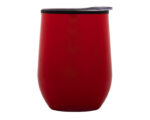 TERMO DE 350 ML. AKON A2636 ROJO (Acero Inoxidable / Plástico)