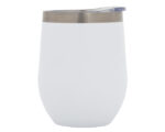 TERMO DE ACERO INOXIDABLE DE 350 ML. JUNO A2645 BLANCO (Acero Inoxidable)