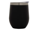 TERMO DE ACERO INOXIDABLE DE 350 ML. JUNO A2645 NEGRO (Acero Inoxidable)