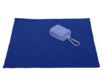 TOALLA DE TELA ROCKY A2668 AZUL (Estuche: Plástico PS / Toalla: Microfibra) - Imagen 2