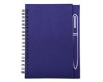 LIBRETA CON IMÁN PARA BOLÍGRAFO METÁLICO, SPAIN A2670 AZUL (Cartón)