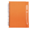 LIBRETA CON IMÁN PARA BOLÍGRAFO METÁLICO, SPAIN A2670 NARANJA (Cartón)