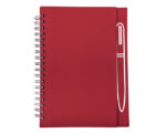 LIBRETA CON IMÁN PARA BOLÍGRAFO METÁLICO, SPAIN A2670 ROJO (Cartón)