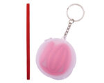 POPOTE CON ESTUCHE TUBBS A2675 ROJO (Popote: Silicón // Estuche: Plástico)
